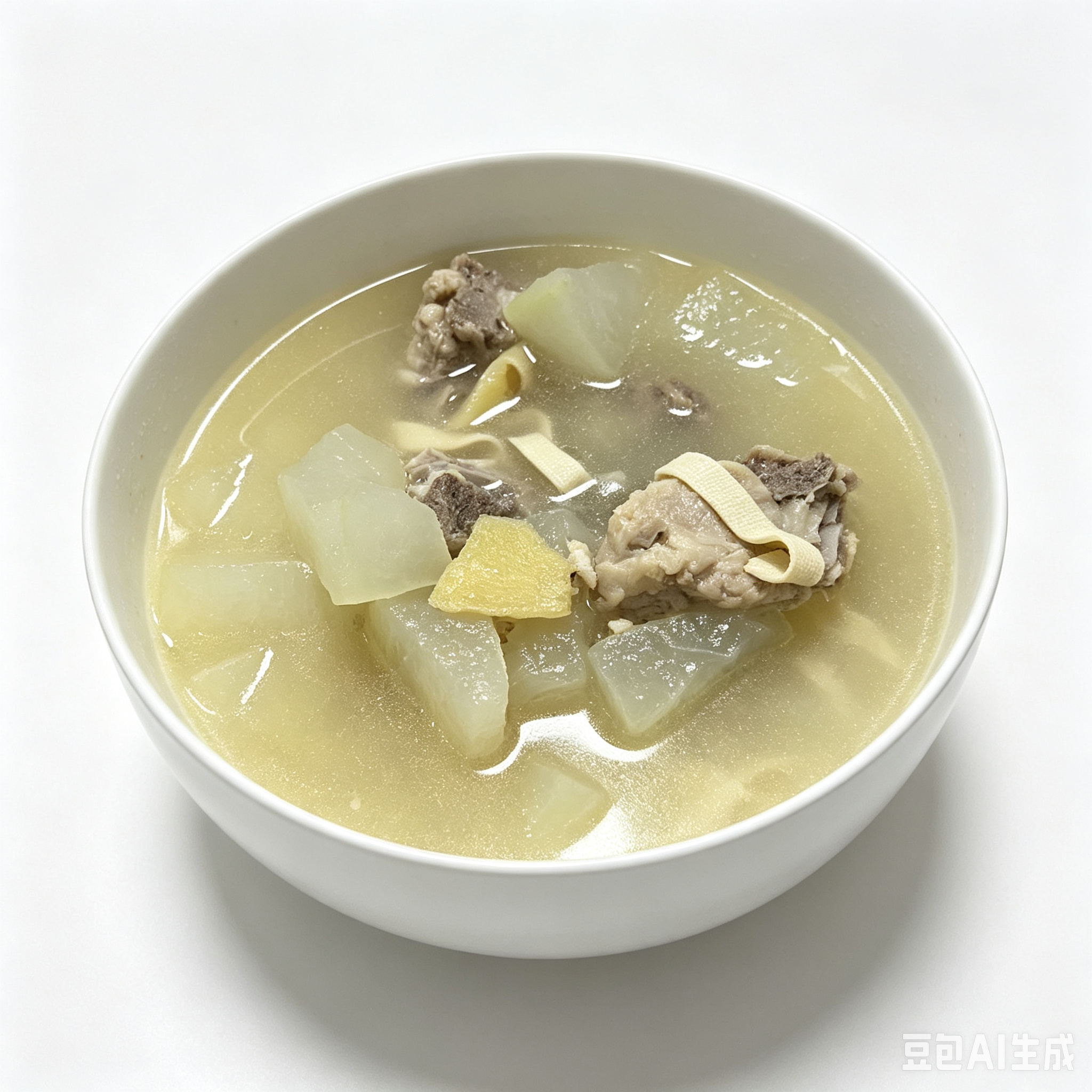 冬瓜千张排骨汤