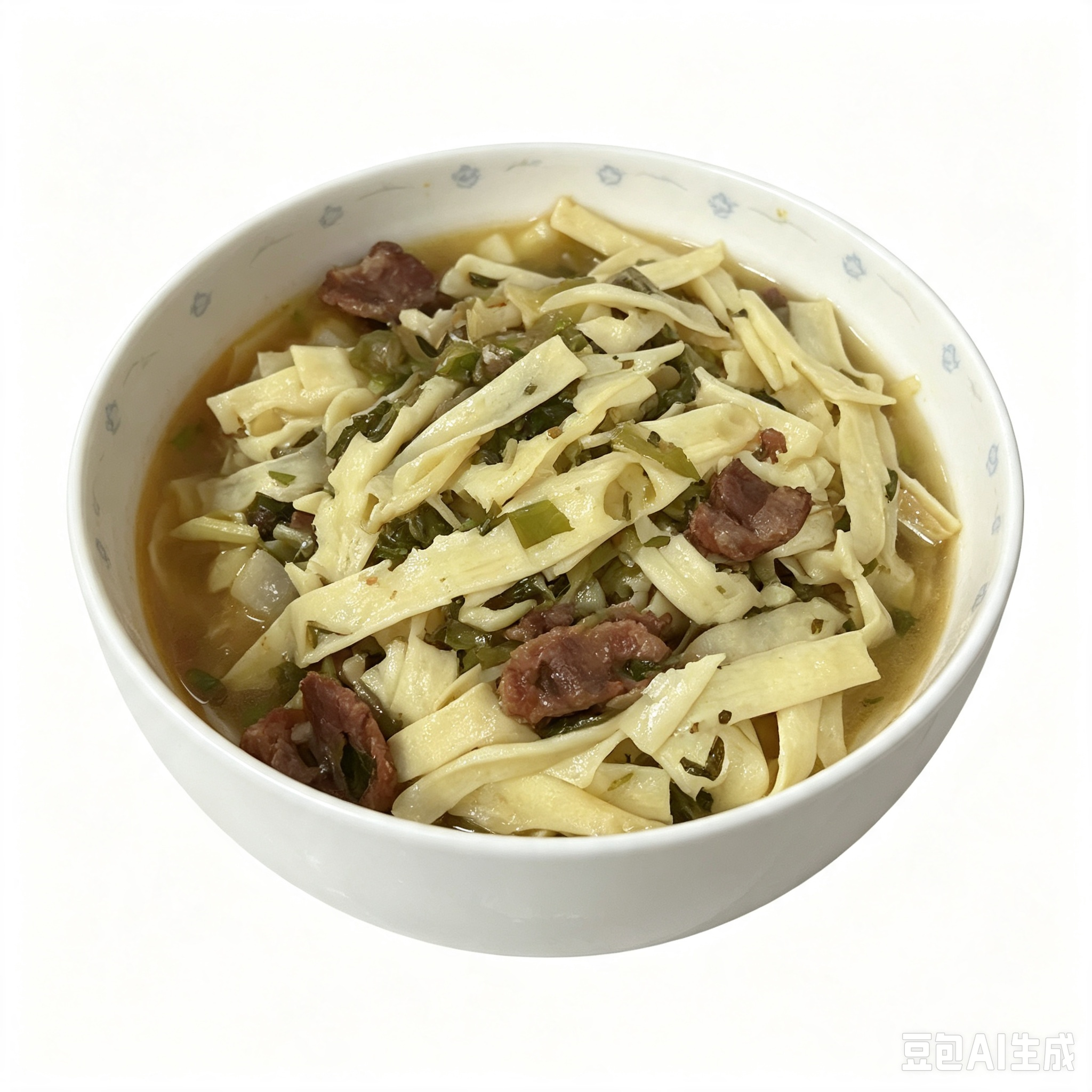 笋干腊肠炒茭白