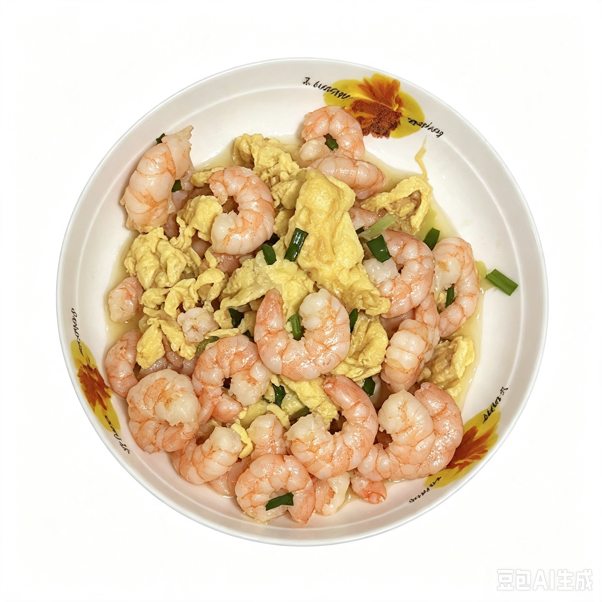 虾仁滑蛋