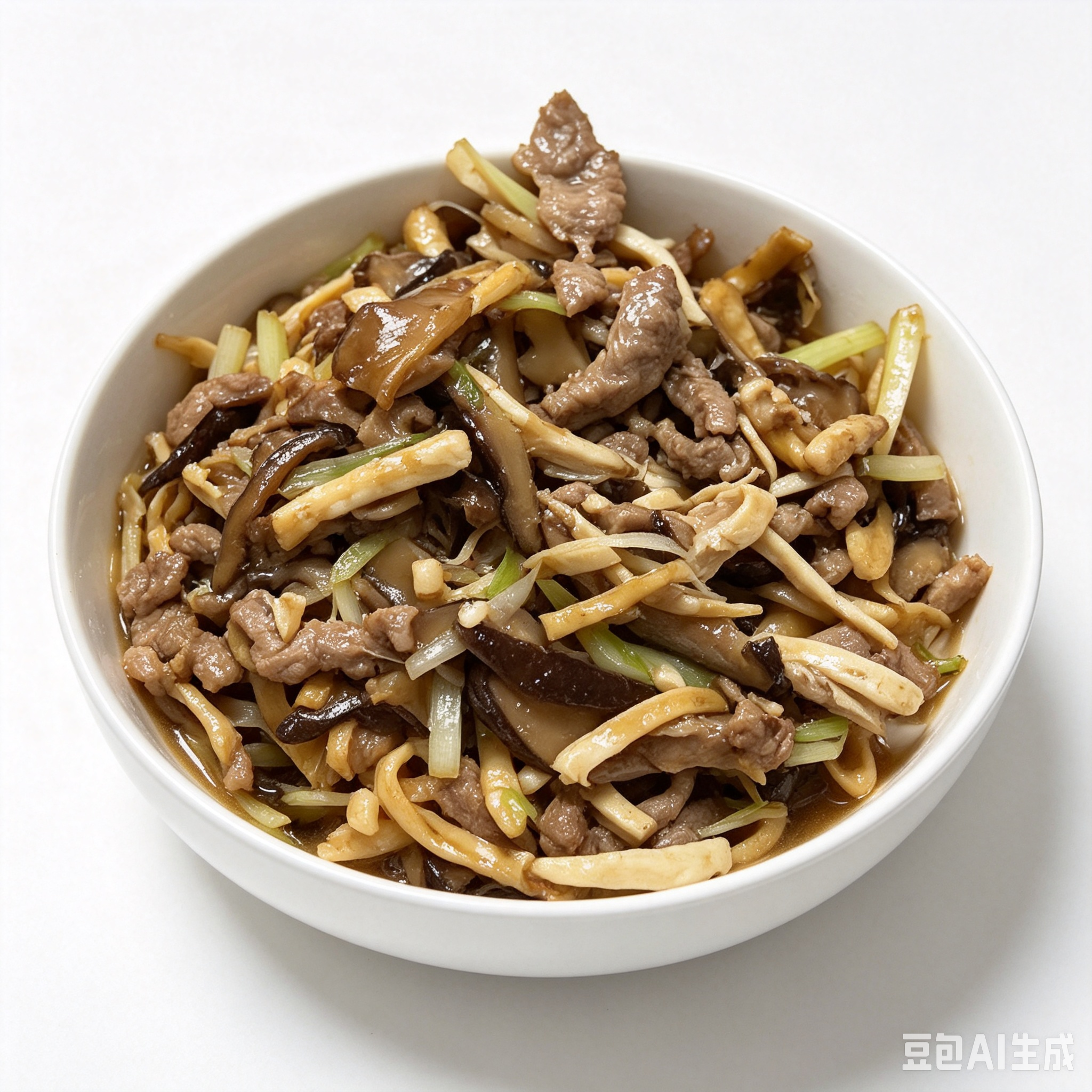 香菇肉丝